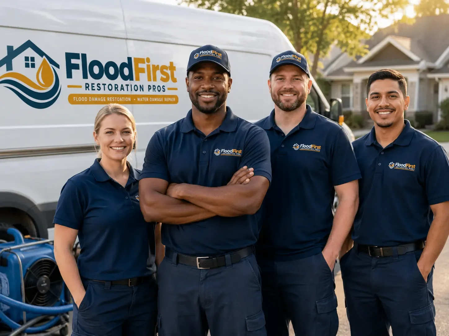 Flood Damage Restoration company in Kitts Hill, OH