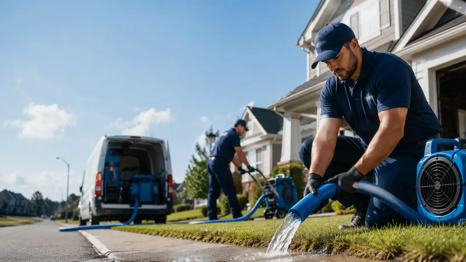 Flood Damage Restoration in Kitts Hill, OH